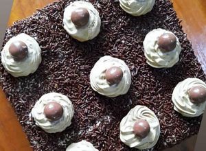 Foto resep Cake Mocca Meises Jadul size 18x18cm