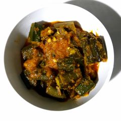 Masala Bhindi A picture of Masala Bhindi.