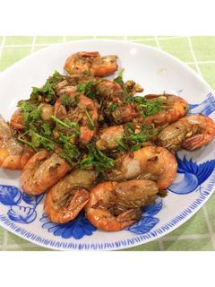 รูปของ กุ้งทอดกระเทียมพริกไทย