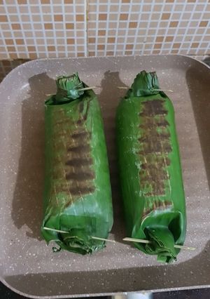 Foto resep Nasi bakar tongkol suwir