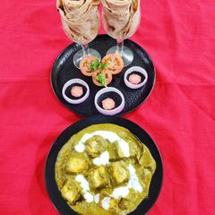 A picture of Hyderabadi Paneer Masala.