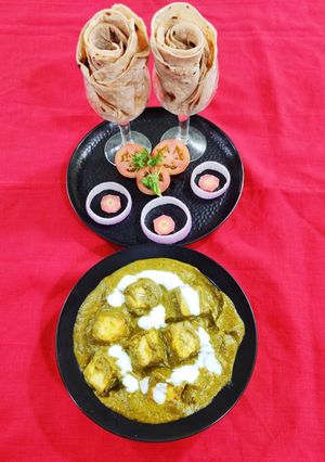A picture of Hyderabadi Paneer Masala.