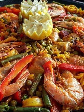 Simple Way Make Recipe Paella that is So Delicious, Really Delicious}