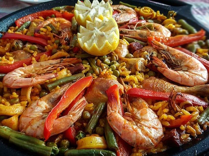 Simple Way Make Recipe Paella that is So Delicious, Really Delicious}