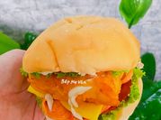 Hình ảnh của hamburger thịt