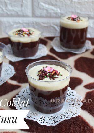 Foto resep Puding Coklat Fla Susu