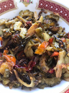 Foto resep Oseng pare pedas