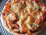 Піца домашня з овочами