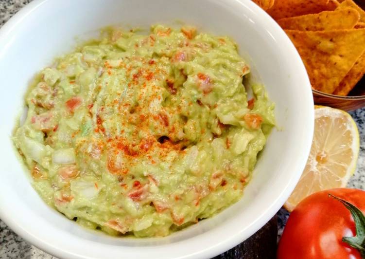 La façon simple de faire des recettes Guacamole Délicieux garanti