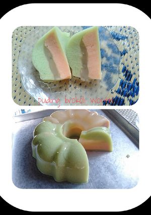 Foto resep Puding Brokoli Wortel
