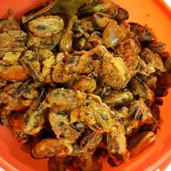 A picture of Kerang kupas pedas saos tiram.