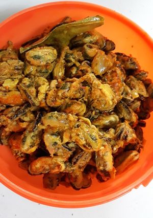 Foto resep Kerang kupas pedas saos tiram