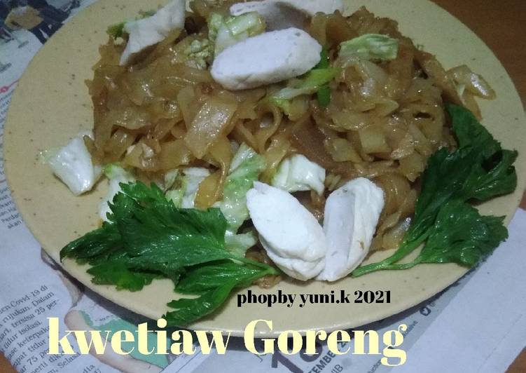 Cara Menyajikan Kwetiaw goreng, Bikin Ngiler