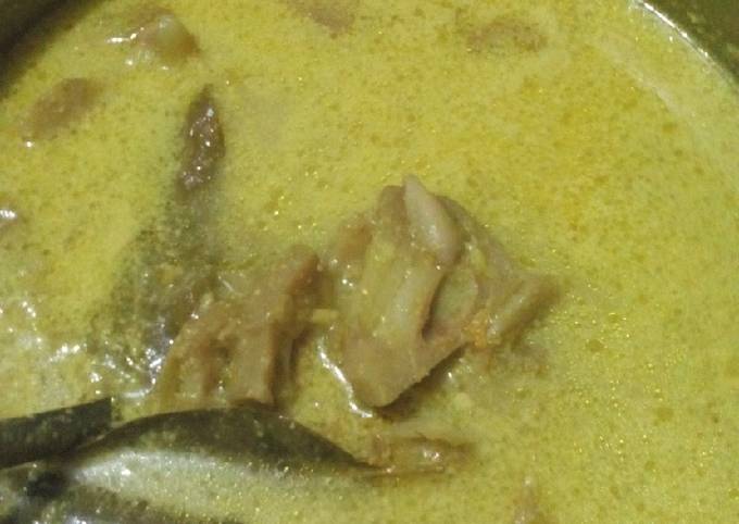 Gulai Sayur nangka/tewel