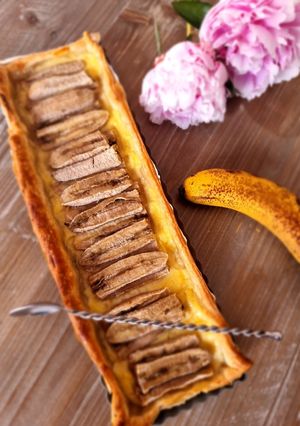 Une photo de °Tarte à la banane°