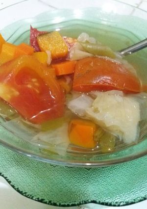 Foto resep Sop Sayur Rumahan (Masak menggunakan Ricecooker)