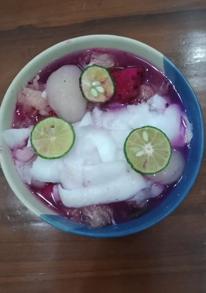 Foto resep Es Buah Sehat #cemilandiet