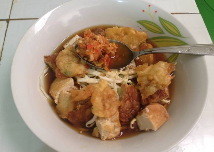 Kupat tahu yang gak pake tahu🤣🙈