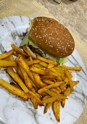 Una foto de Papas sazonadas en air fryer