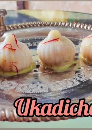 A picture of Ukadiche Modak.