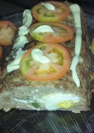 Una foto de Pan de pollo, #sin harina y sin materia grasa 🍗