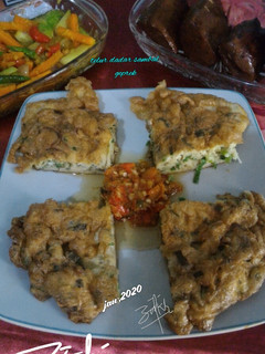 Foto resep Telur dadar sambal geprek