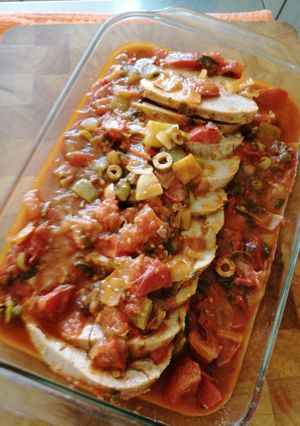 Una foto de Cuete al horno