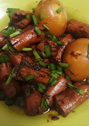 Foto resep Telur & sosis masak semur