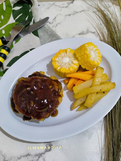 Foto resep 174. Steak Tempe Saus Lada Hitam