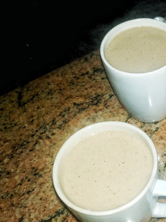 A picture of Groundnut pudding(kunun gyada).