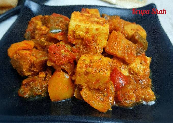 Recipe of Ultimate Kadhai Paneer my style