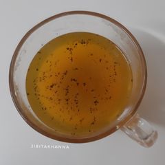 A picture of Haldi Adrak ki Chai.