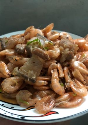 Hình của món Tép ram mặn.