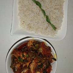 A picture of Water leaf Stew#abjmom #MyHubFav.