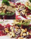 Aguacate Relleno de "Bistec"