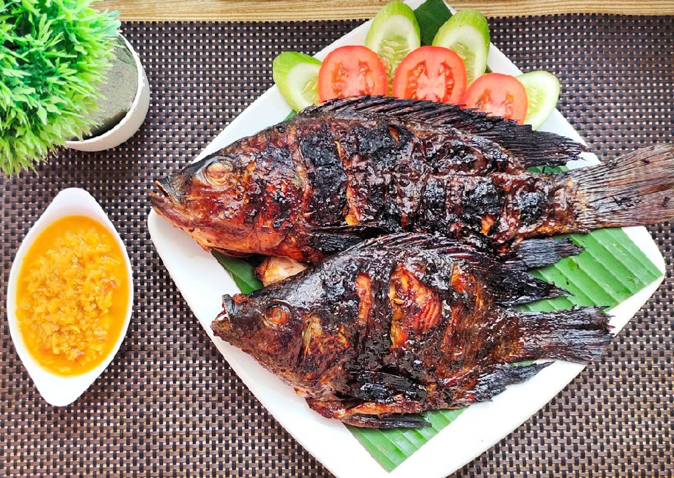 109. Ikan Nila Bakar Sambel Jahe