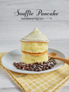 Foto resep Custard Souffle Pancake