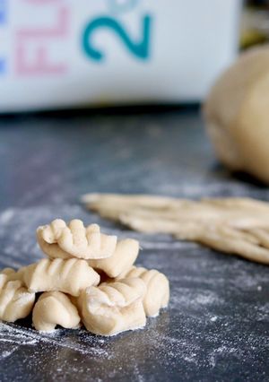 A picture of Homemade fresh Pasta without machine (vegan friendly).