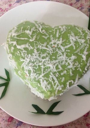 Hình của món Bánh Phú Sỹ (Bông Lan Lá Dứa).