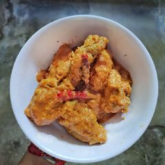 A picture of No oil chicken curry.