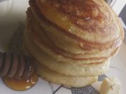 A picture of fluffy pancakes