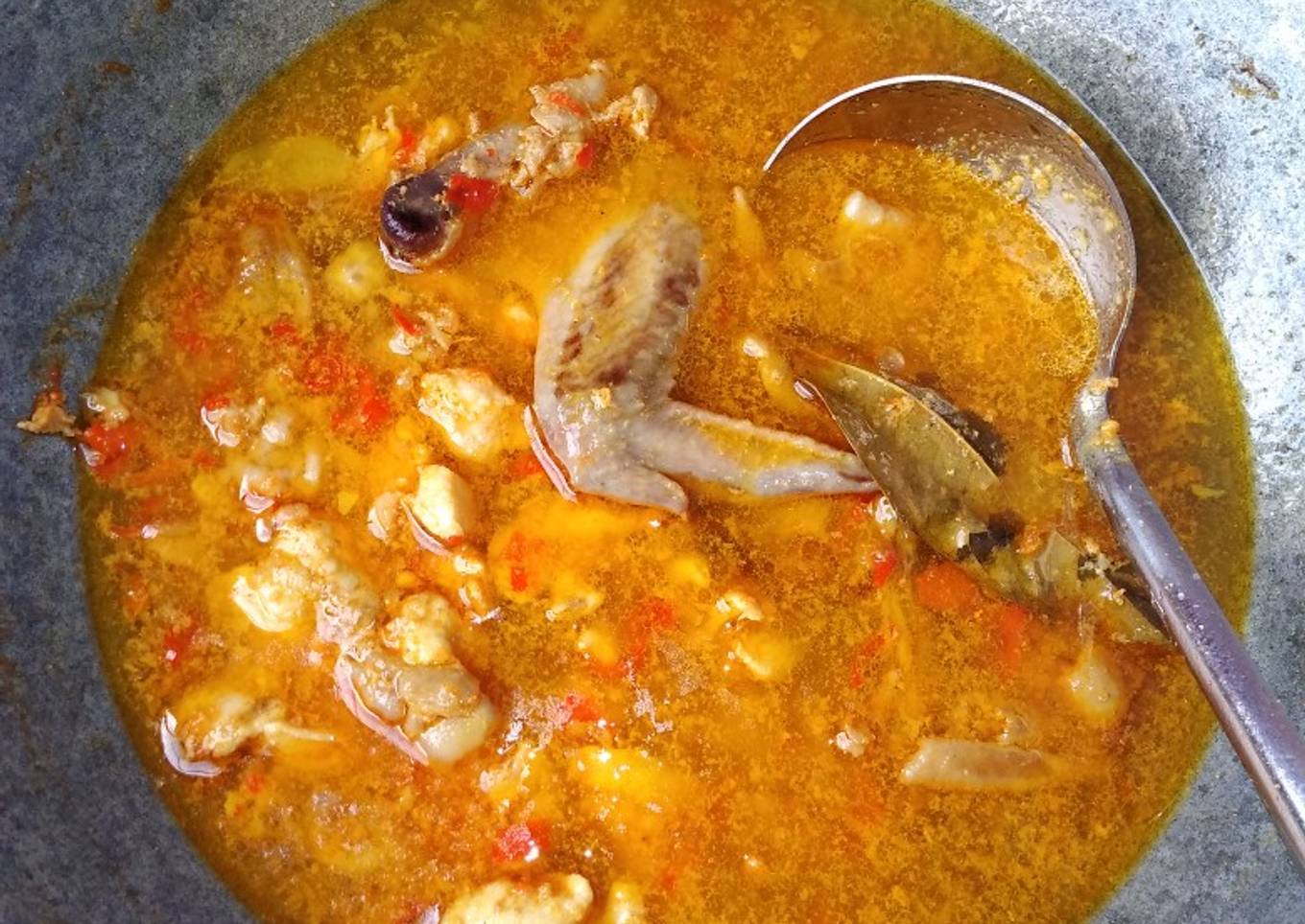 Rica-rica ayam ala Sutrisno