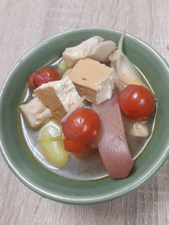 皇帝豆魷魚湯 的食譜成品照片