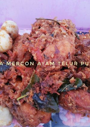 Foto resep Rica Mercon Ayam Telur Puyuh