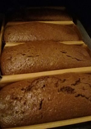 Una foto de Budín de chocolate vegano