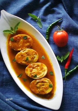 এগ মশালা কারি (egg masala curry recipe in bengali) রেসিপির প্রধান ছবি