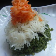 A picture of Tiranga Rice.