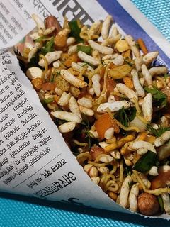ओली भेळ (oli bhel recipe in marathi) रेसिपी चे मुख्य फोटो