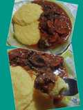 Goulash con polenta