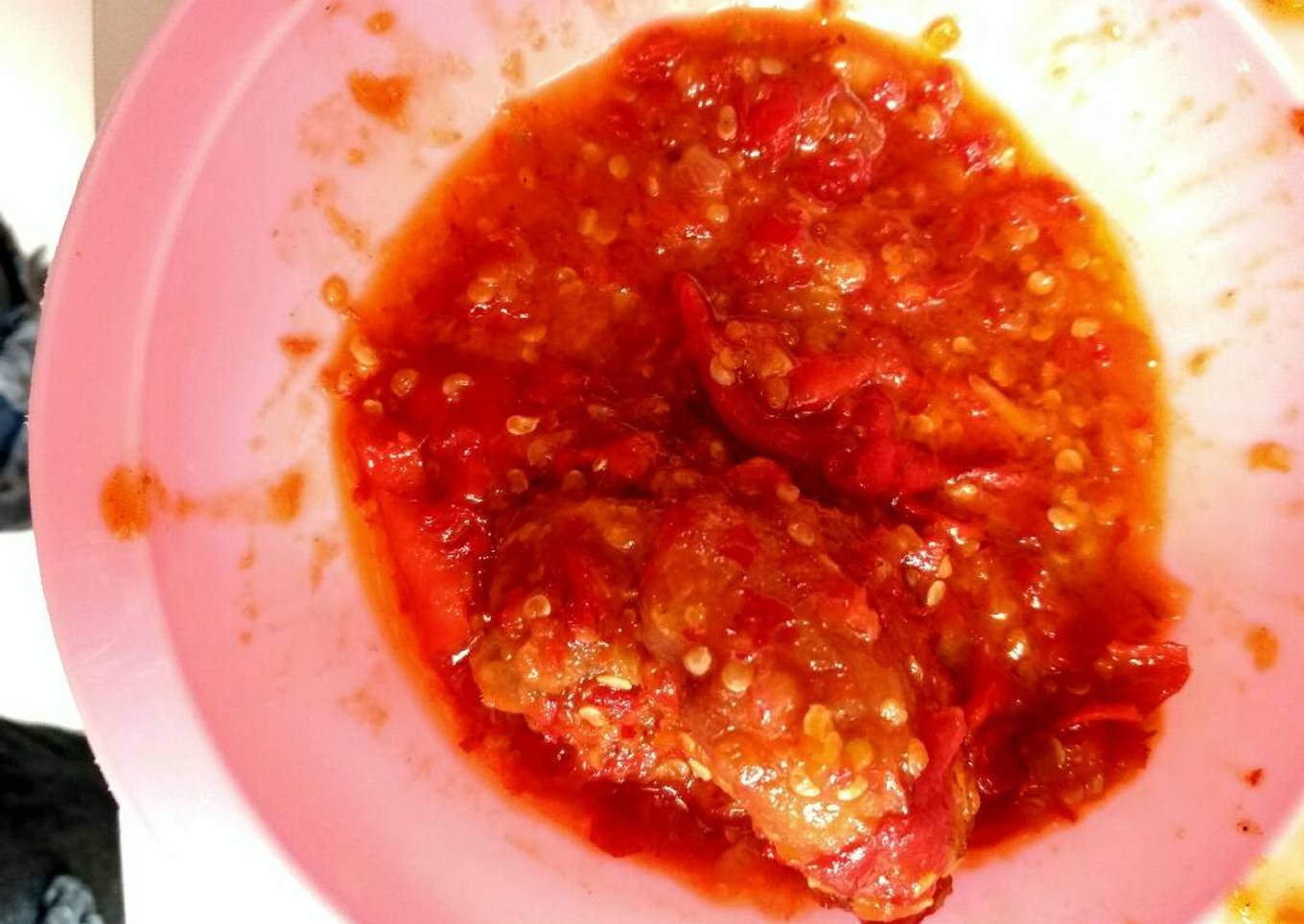 Ayam balado praktis